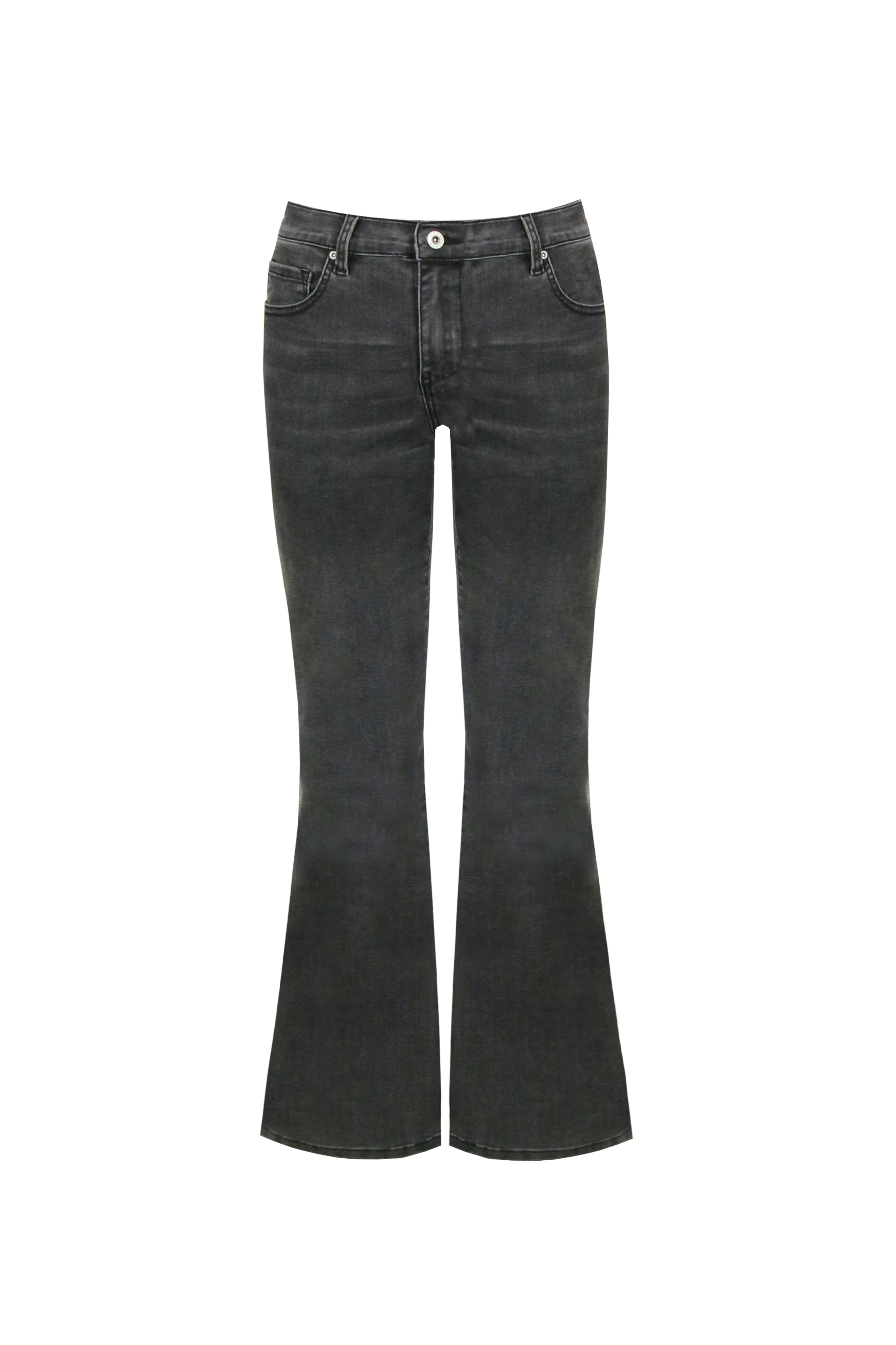 Exxcellent 00 Loes Flared Jeans antraciet