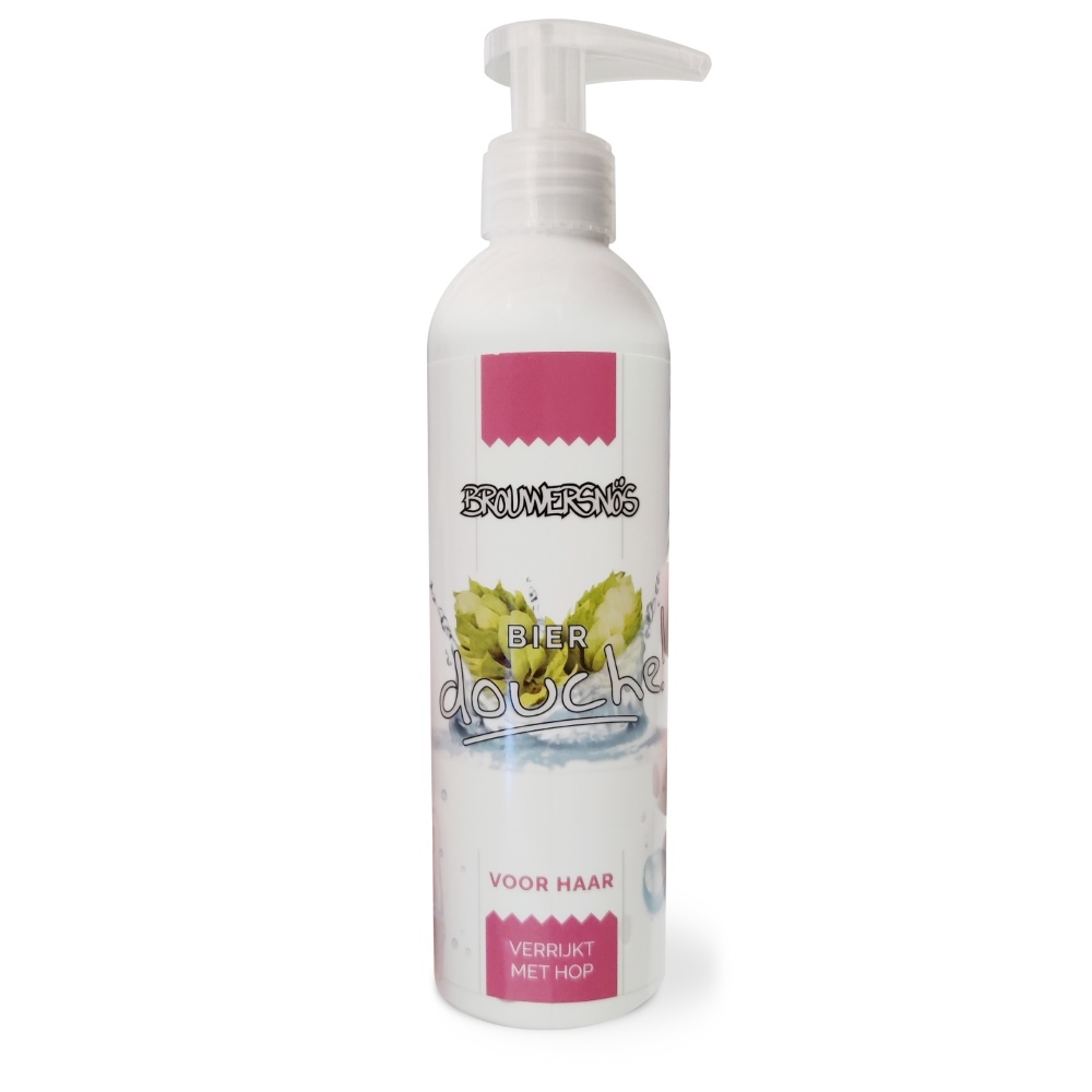 Browersnös bierdouche voor haar