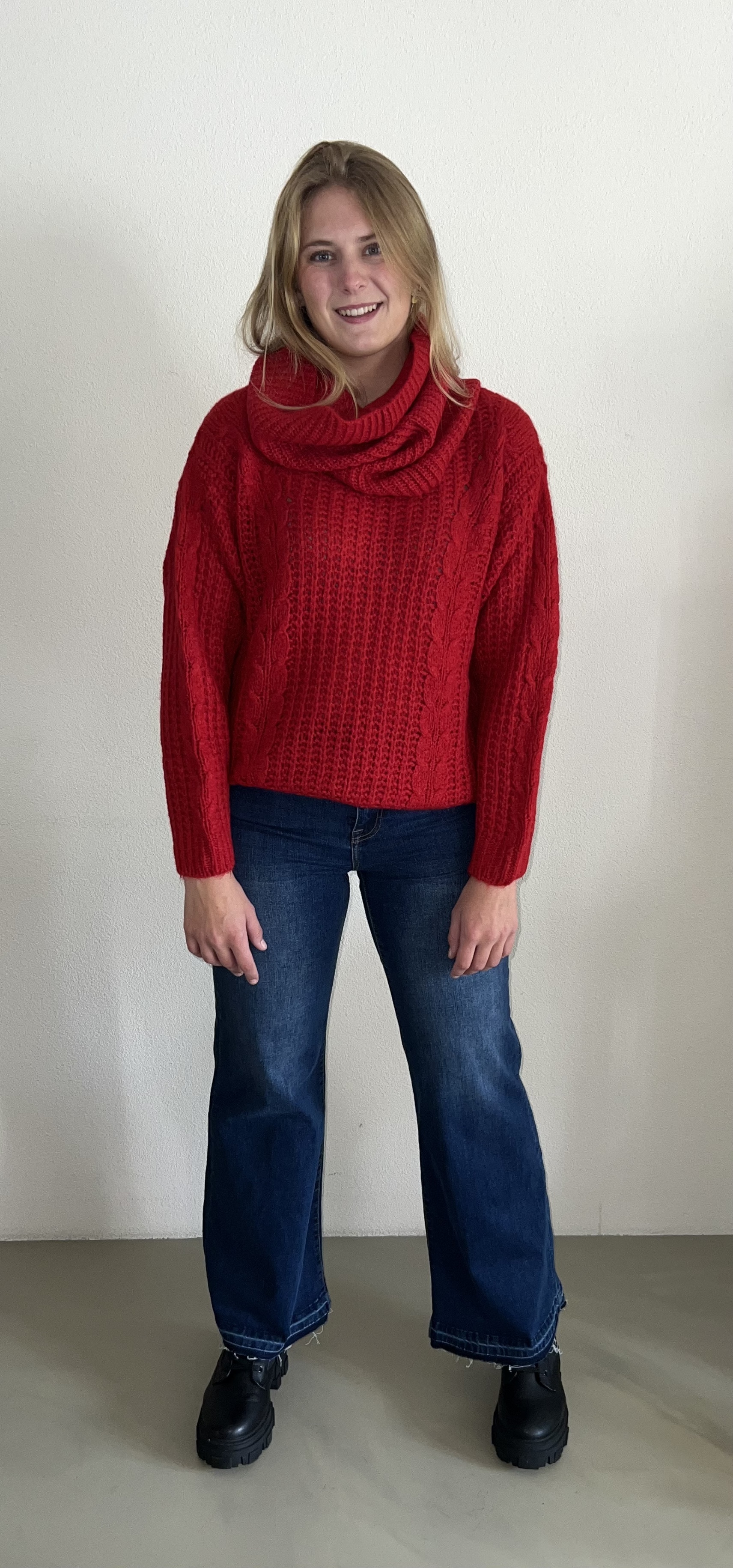 sale 20to trui rosso - L/XL