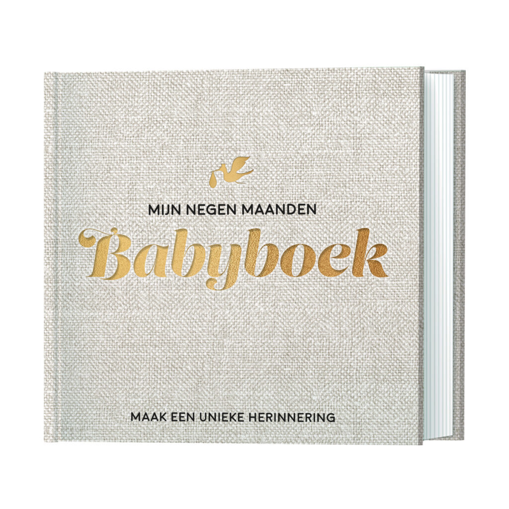 Mijn negen maanden babyboek -unieke herinnering