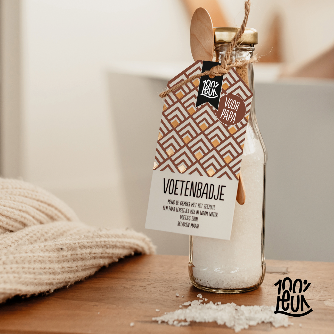 100%leuk Voetenbadje Papa