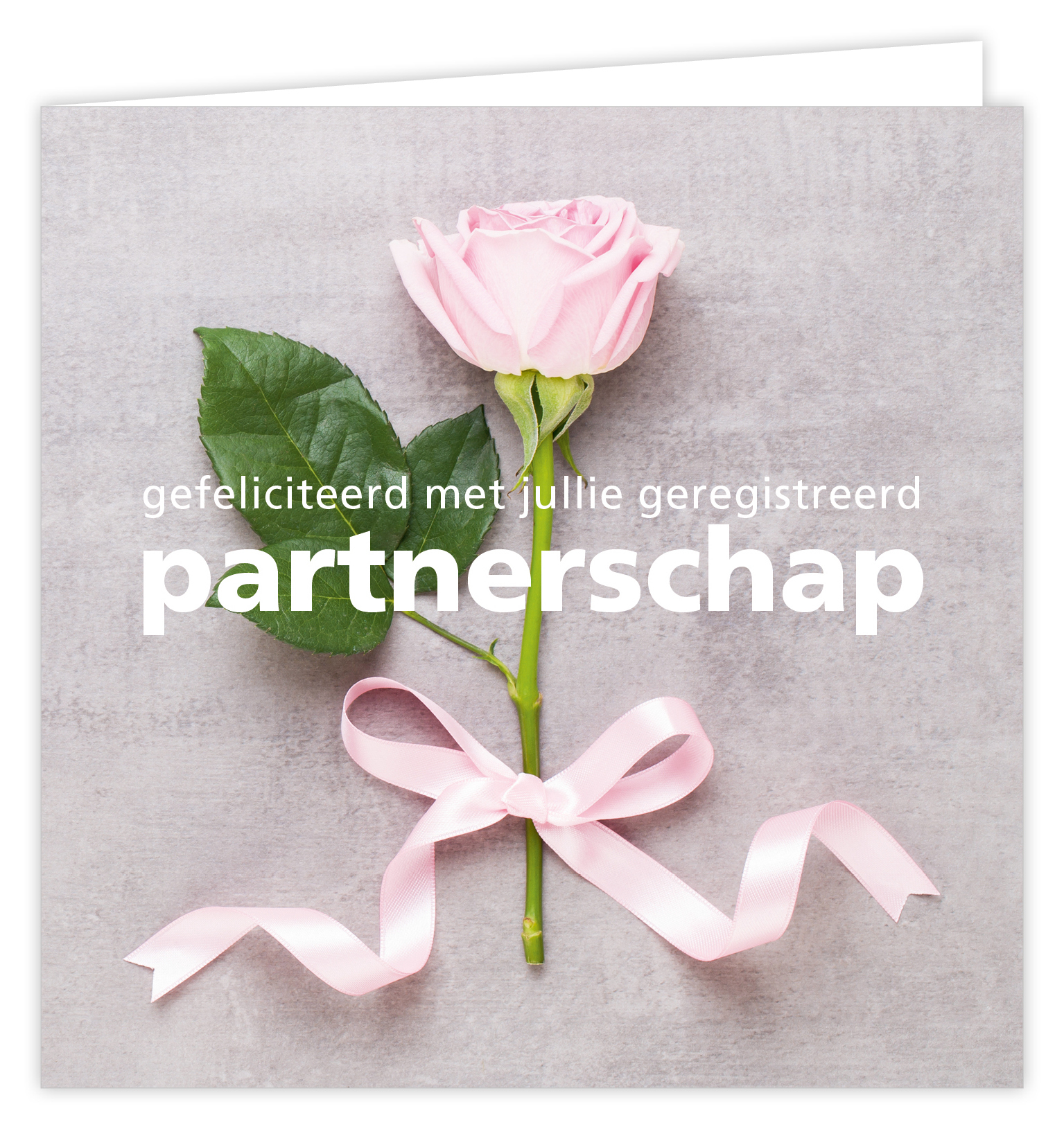 Dream Gefeliciteerd met jullie geregistreerd partnerschap