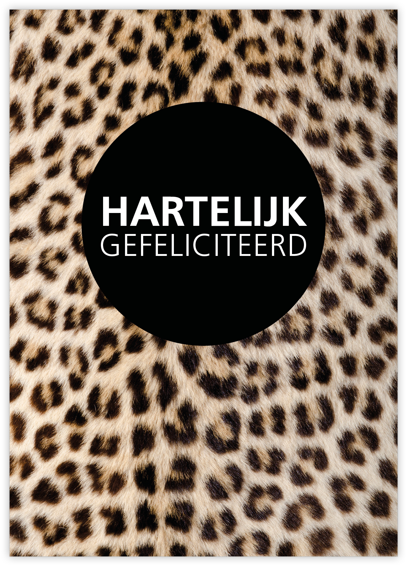 Wild Hartelijk gefeliciteerd