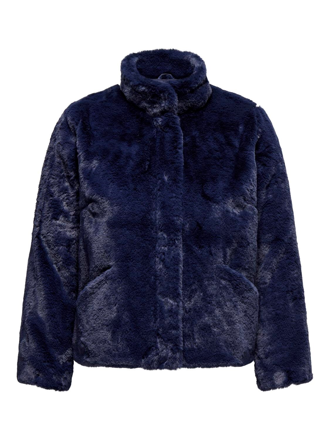 only ck CARNEWVIDA FAUX FUR jas/ JACKET OTW f4 - Black, L-50/52