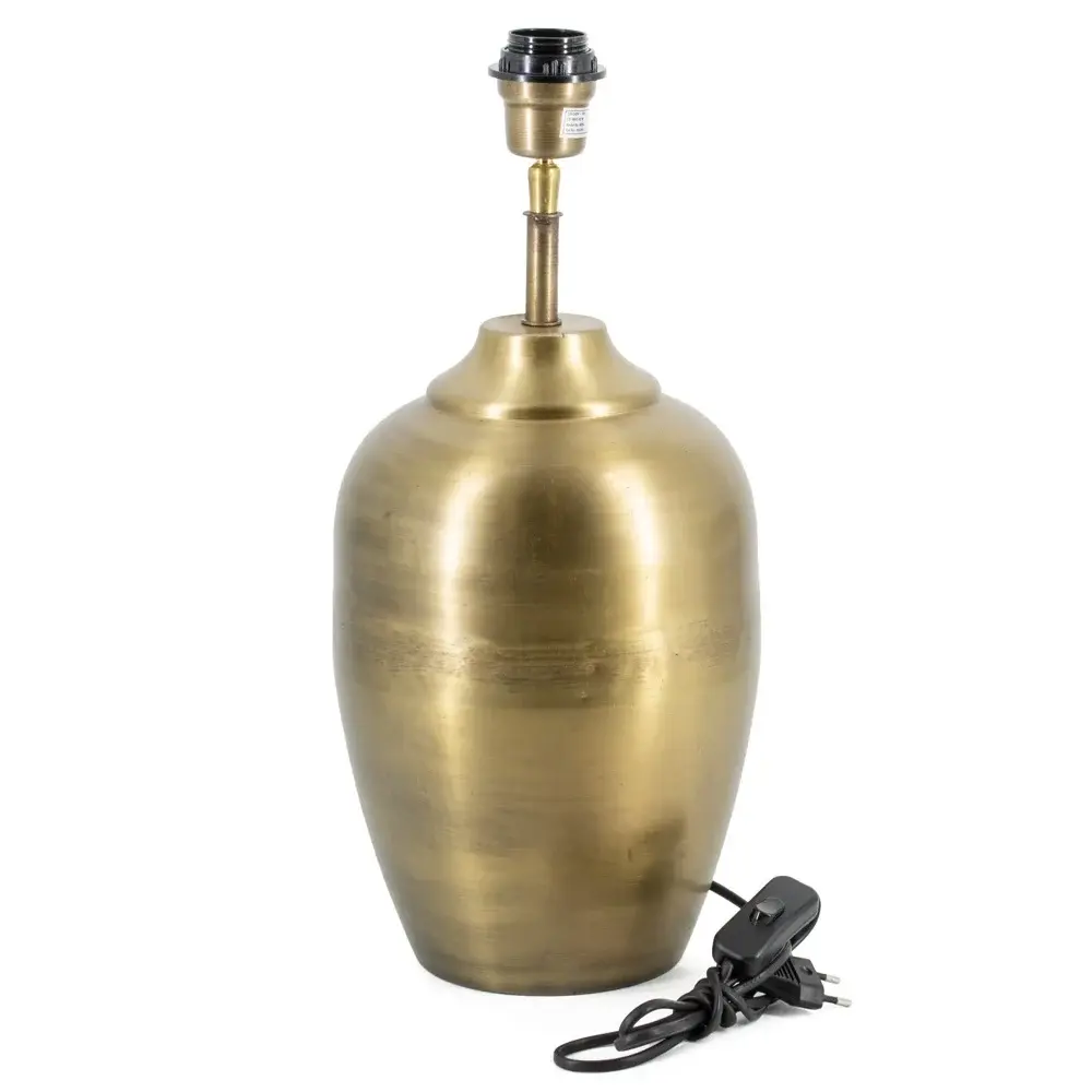 Tafellamp goud metaal