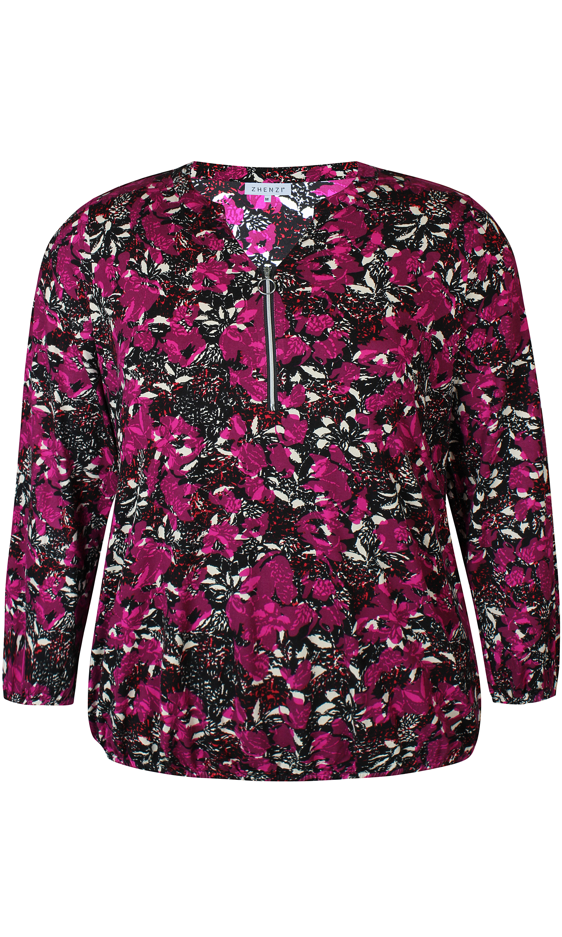 sale Zhenzi w3 Danna 051-Blouse - Festival fuchias, M