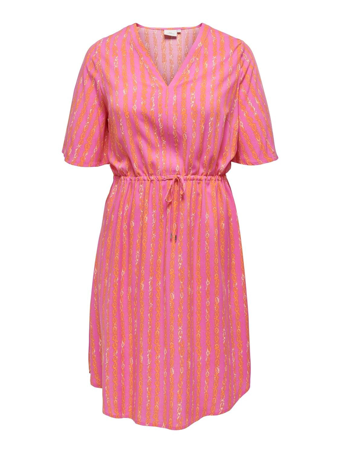 sale Only ckvj4 CARMARRAKESH LIFE CALF 2/4 DRESS AOP