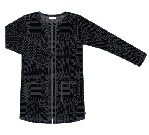 Zhenzi vj4 Reimer Cardigan black - L