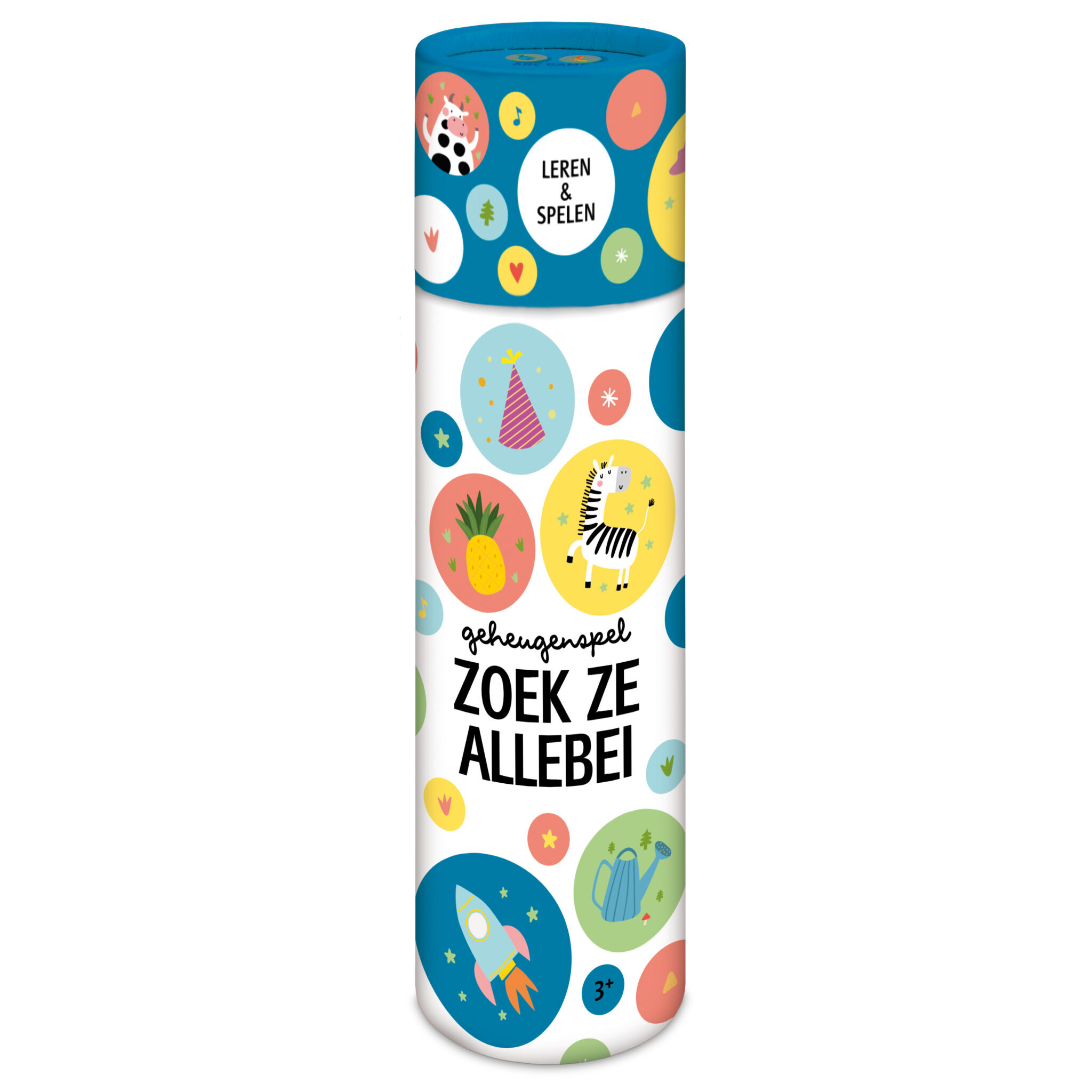 Spelletje in een koker zoek ze allebei