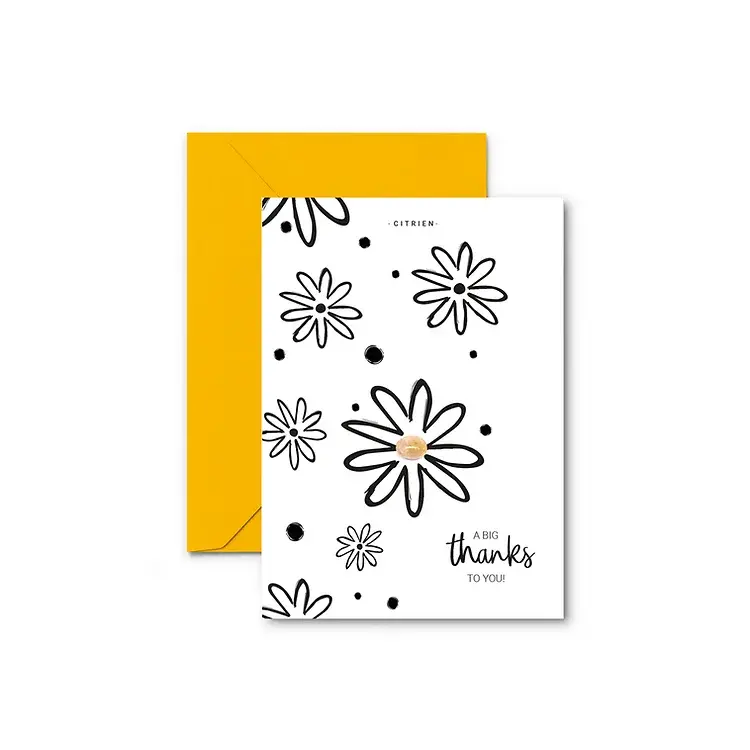 EEN KAARTJE A BIG THANKS TO YOU