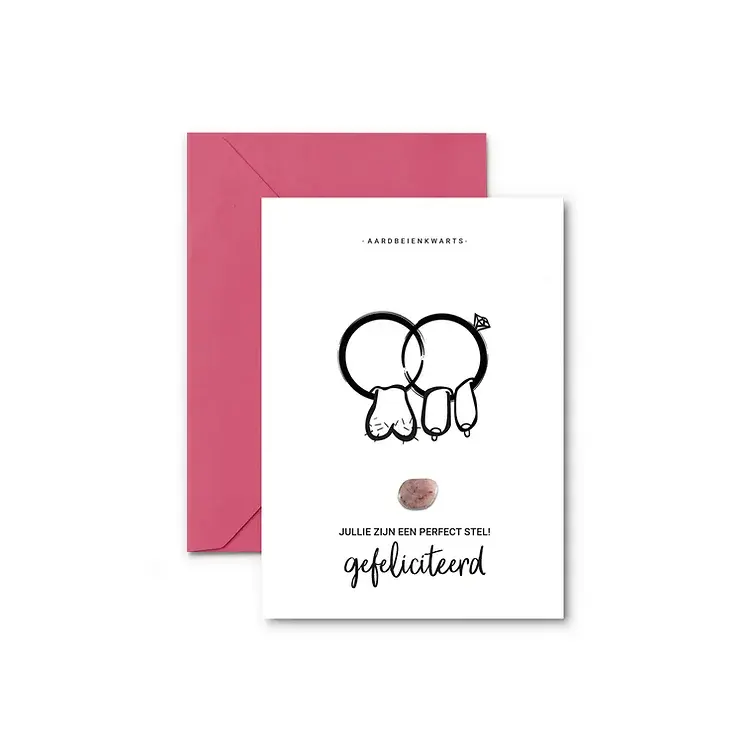 EEN KAARTJE PERFECT STEL