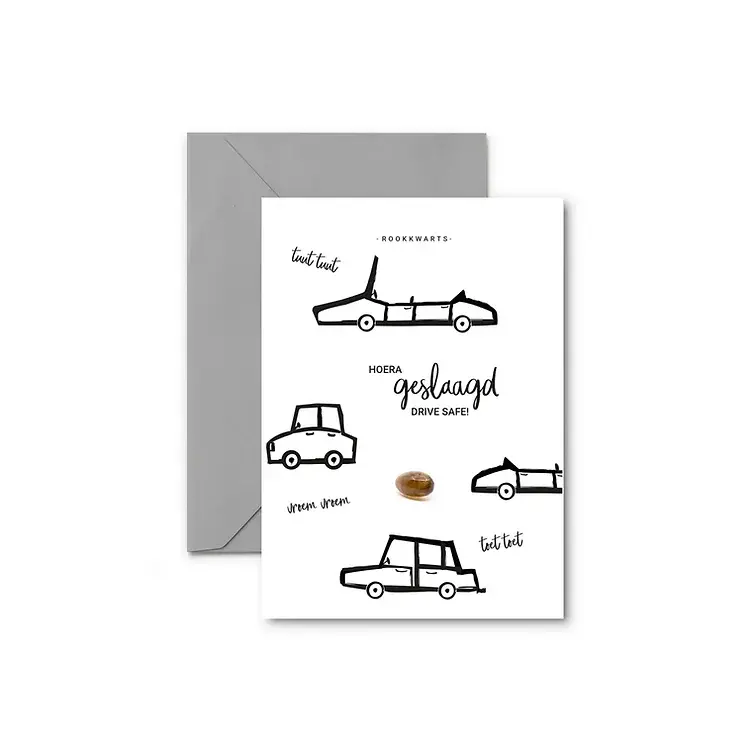 EEN KAARTJE RIJBEWIJS - GESLAAGD