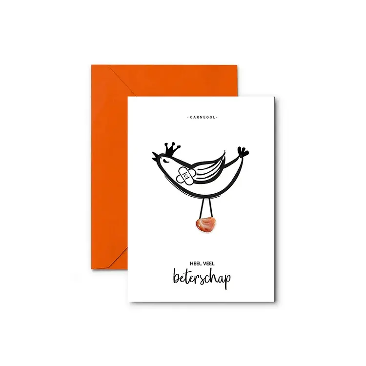 EEN KAARTJE  BETERSCHAP