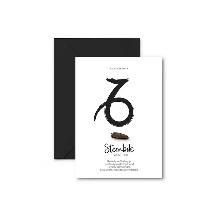 EEN KAARTJE STEENBOK