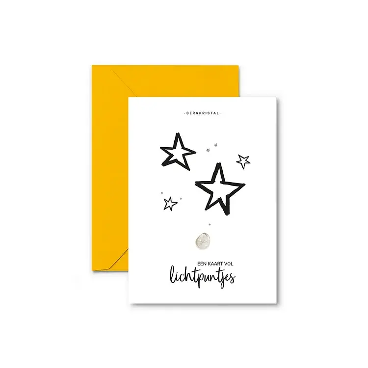 EEN KAARTJE VOL LICHTPUNTJES