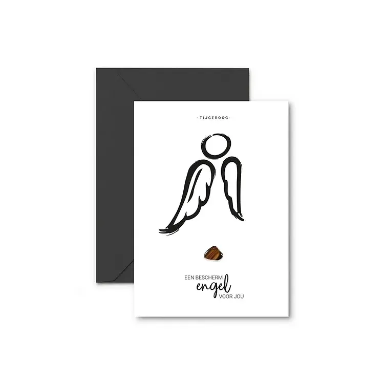 EEN KAARTJE BESCHERMENGEL