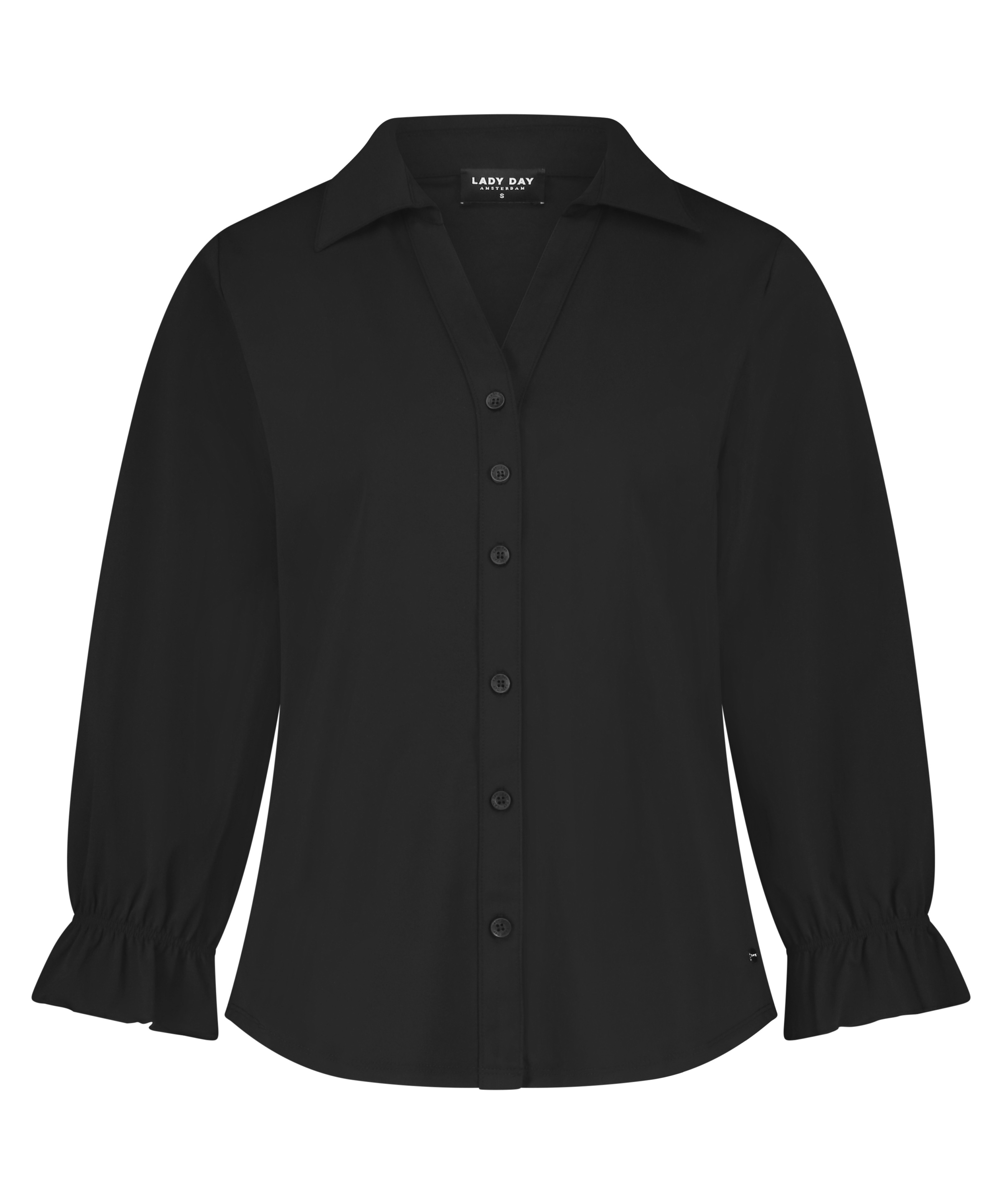 Lady day z4 Abby blouse zwart - Black, XXL