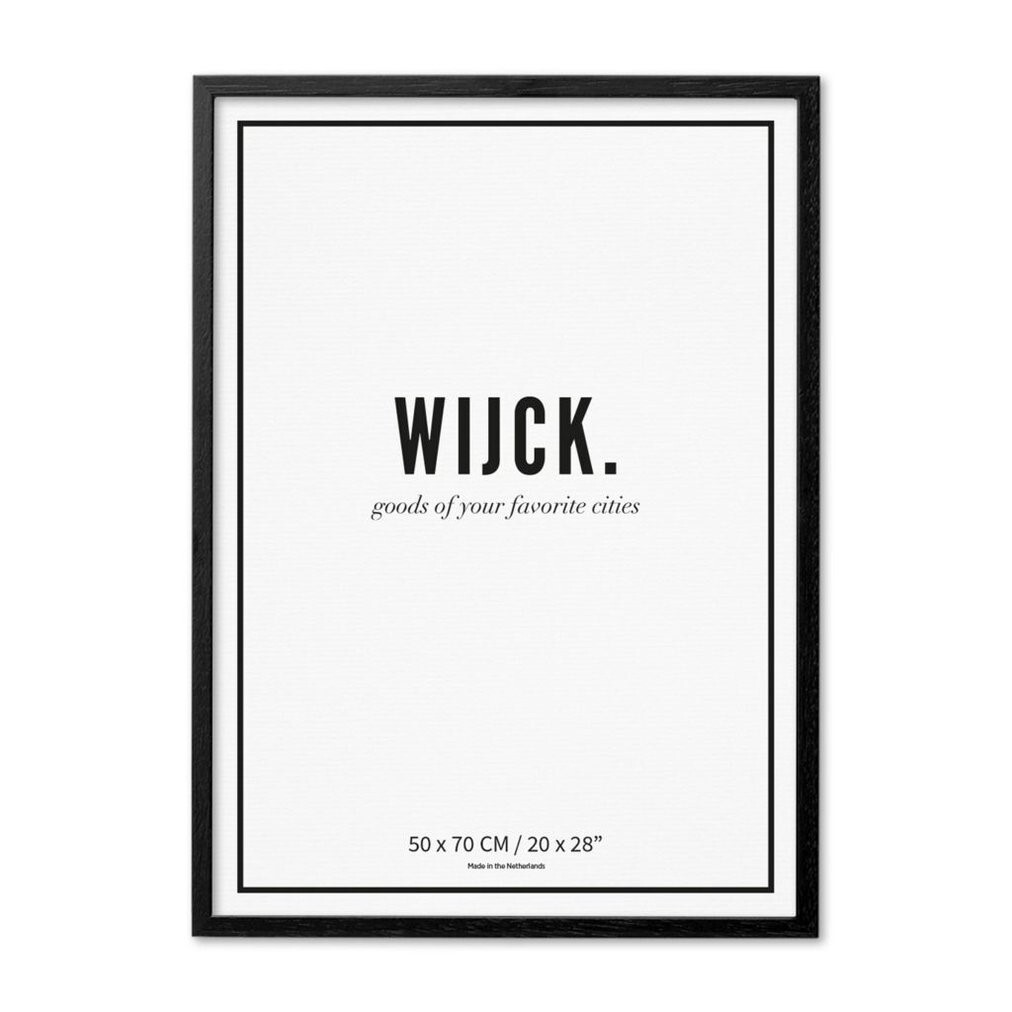 Wijck Houten lijst Zwart 21 x 30 cm