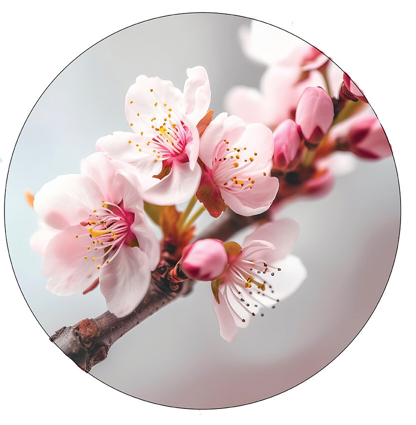 Muurcirkel blossom 30 cm