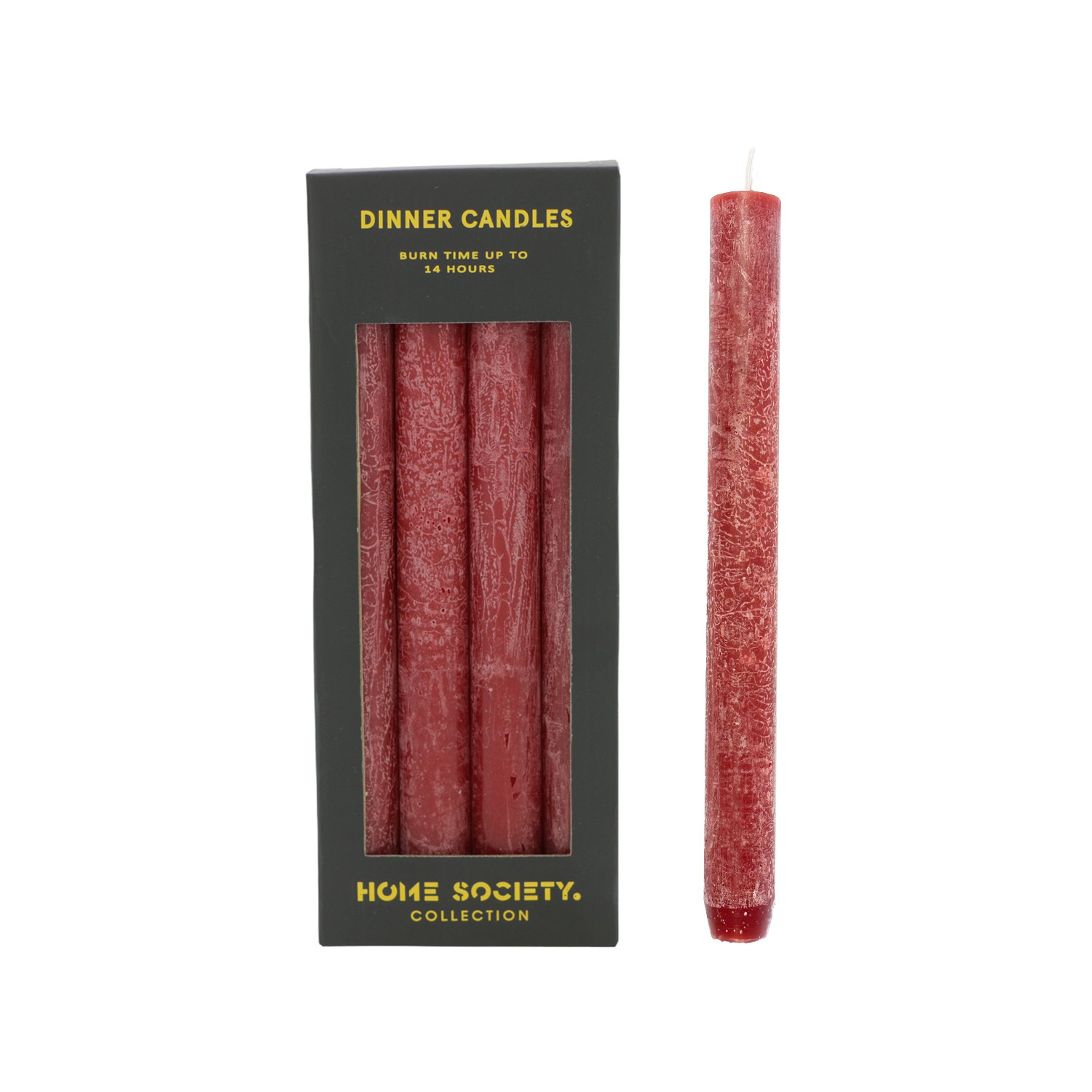 Dinerkaars L   rood 4 st