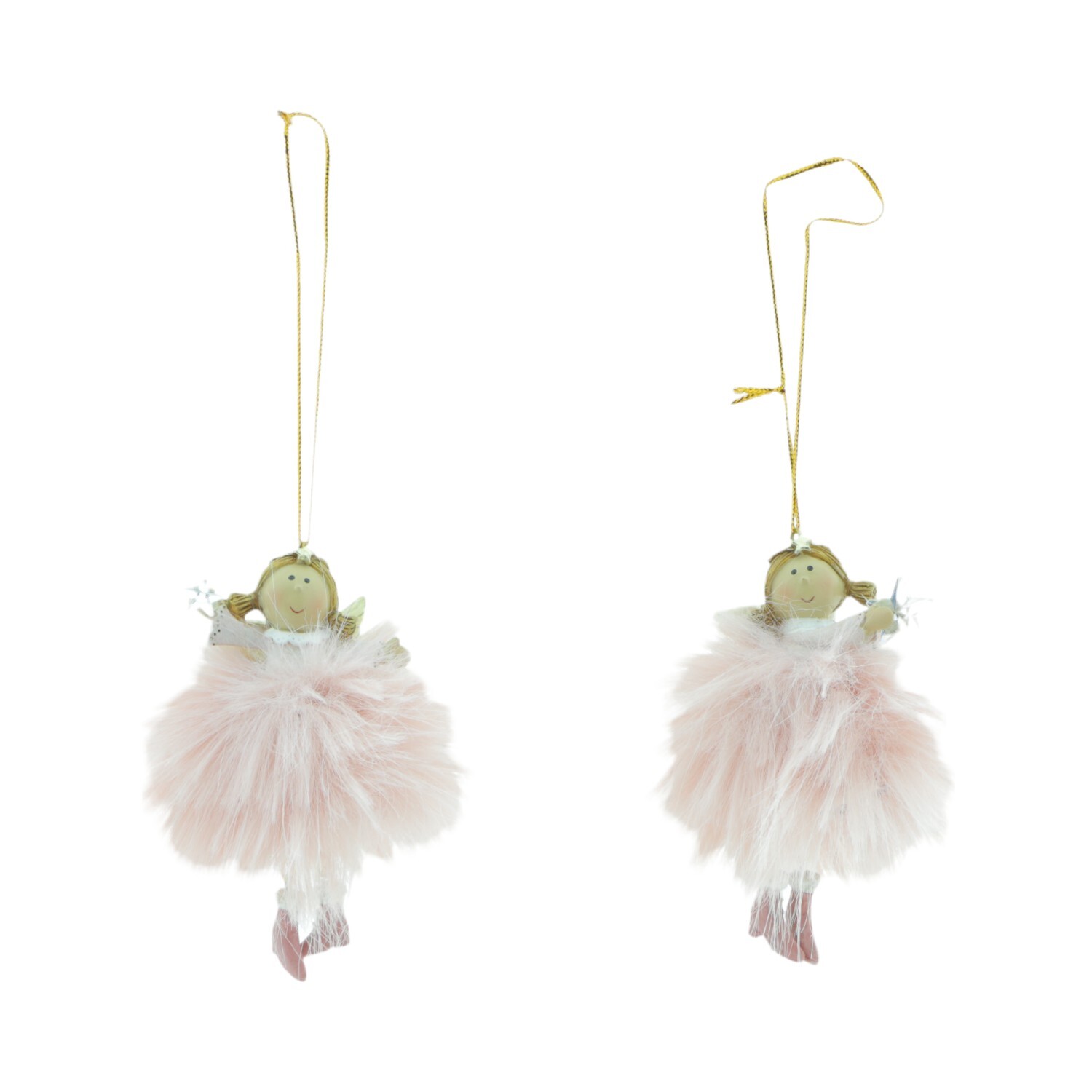 Ornament Angel Lilly Ass. roze