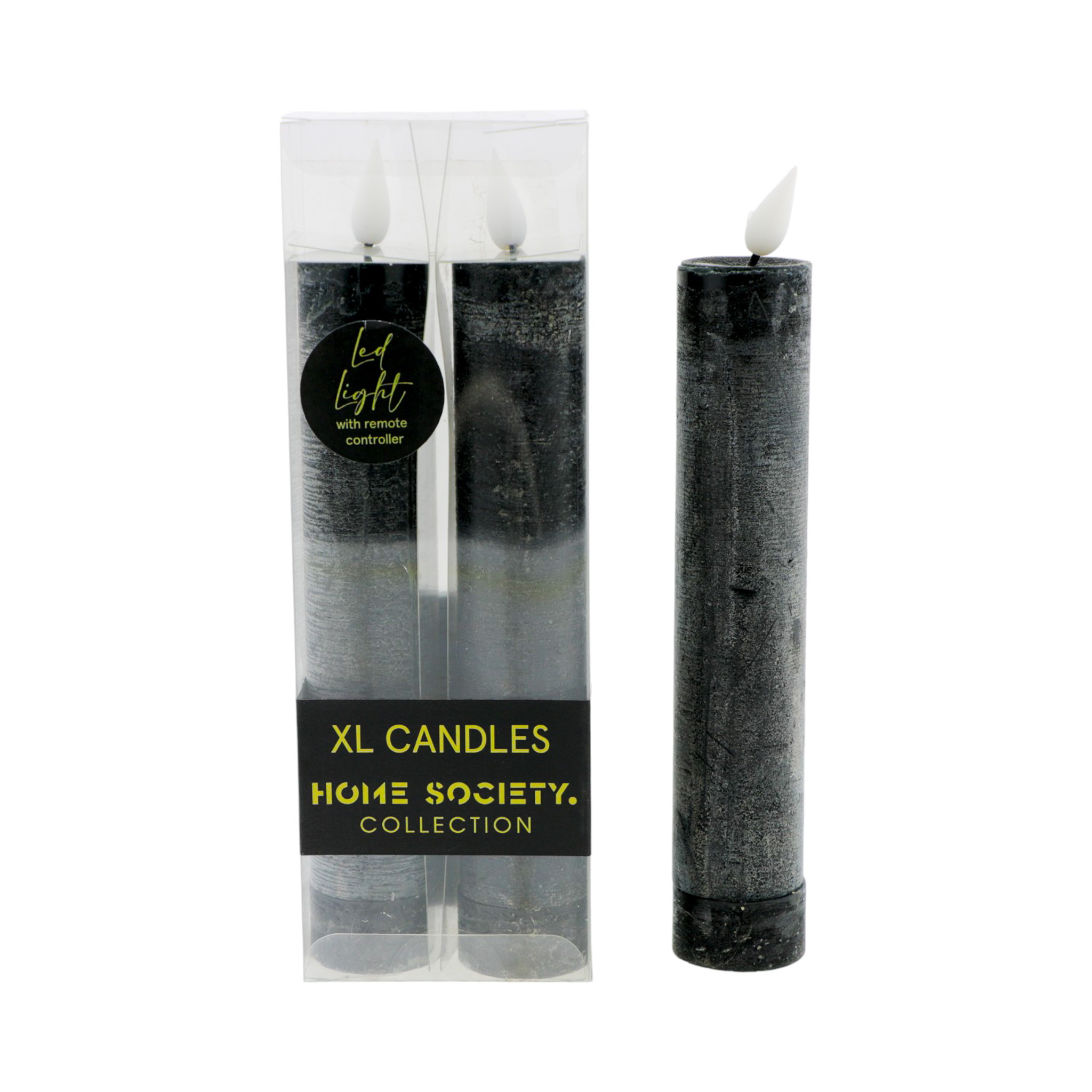 Dinerkaars XL LED 2 pack   zwart