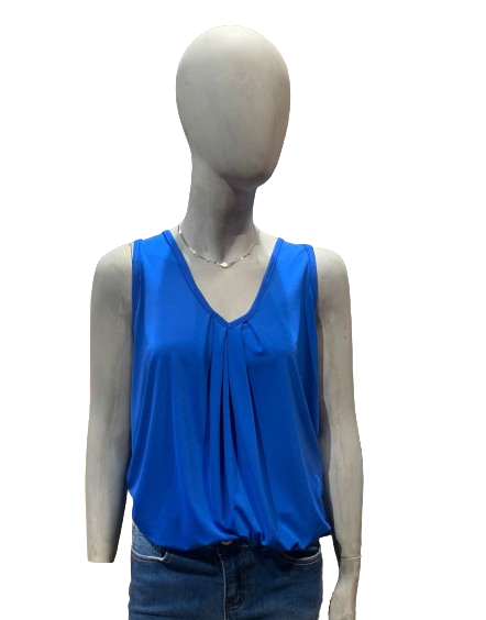 iz naiz mouwloze top kobalt