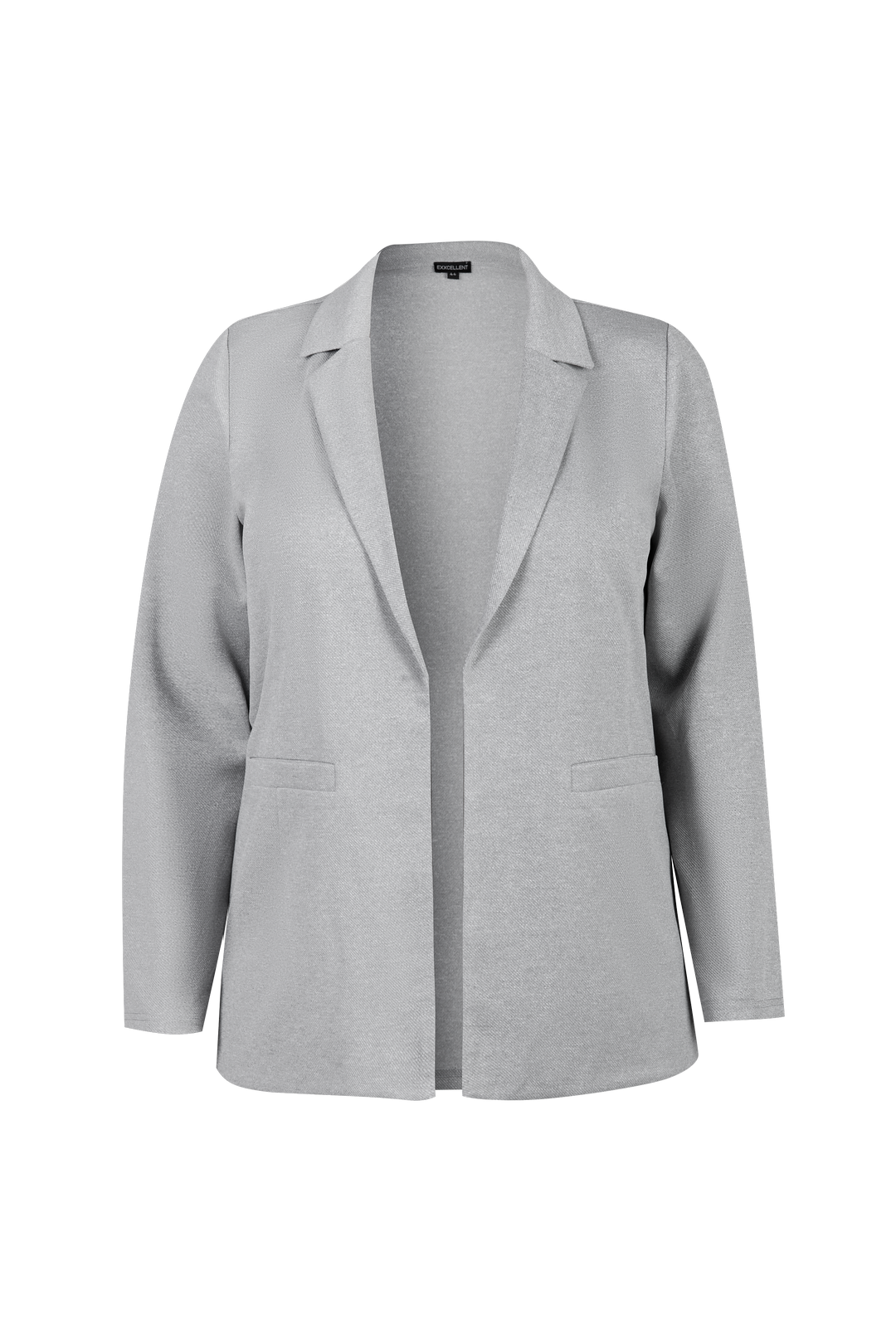 Exxcellent Annalot blazer grey melange n4 - Gray Melange, 44