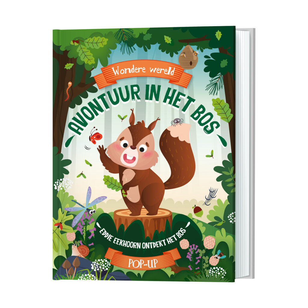 Wondere werels pop up Avontuur in het bos