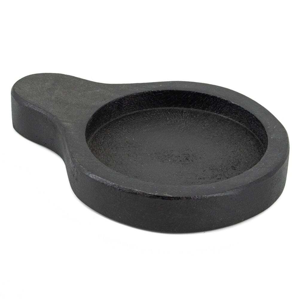 Houten schaaltje rond zwart