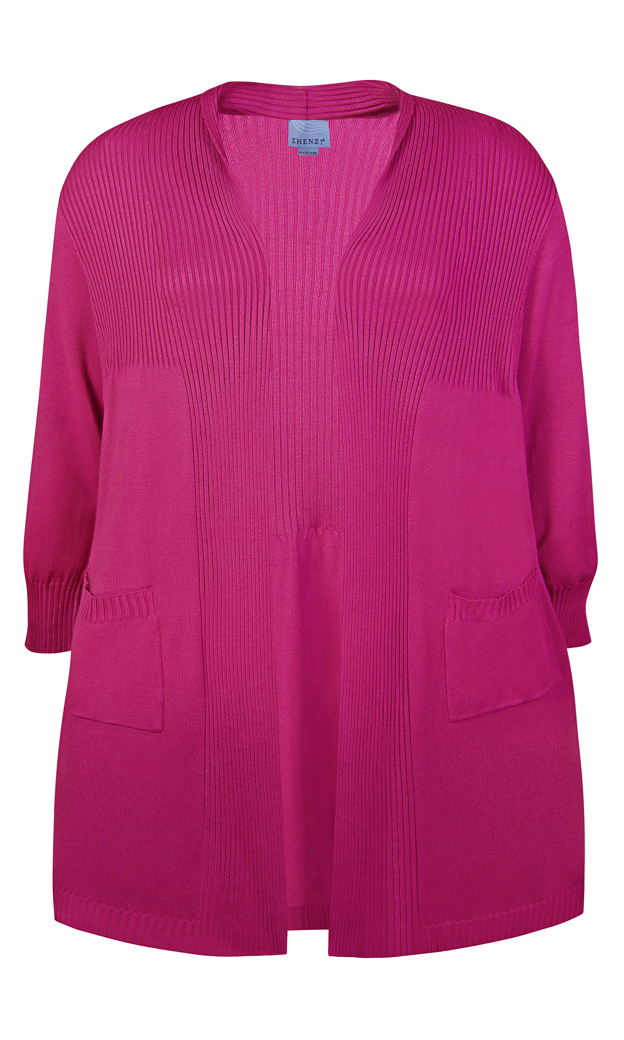 Zhenzi vest Kogle 086 - rubine pink f4 - Rubine pink, M