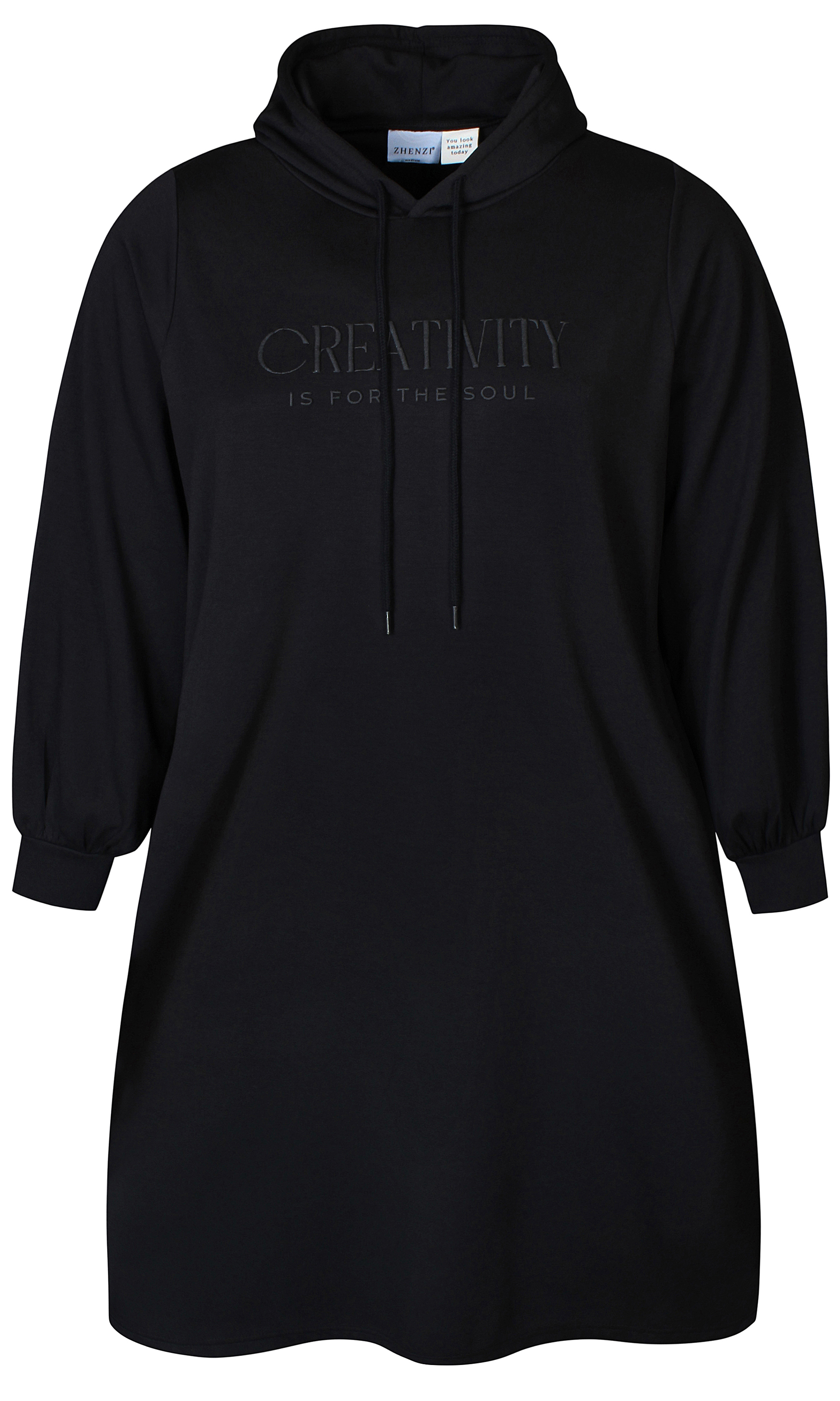 Zhenzi Mya 378 - hoody Dress  f4