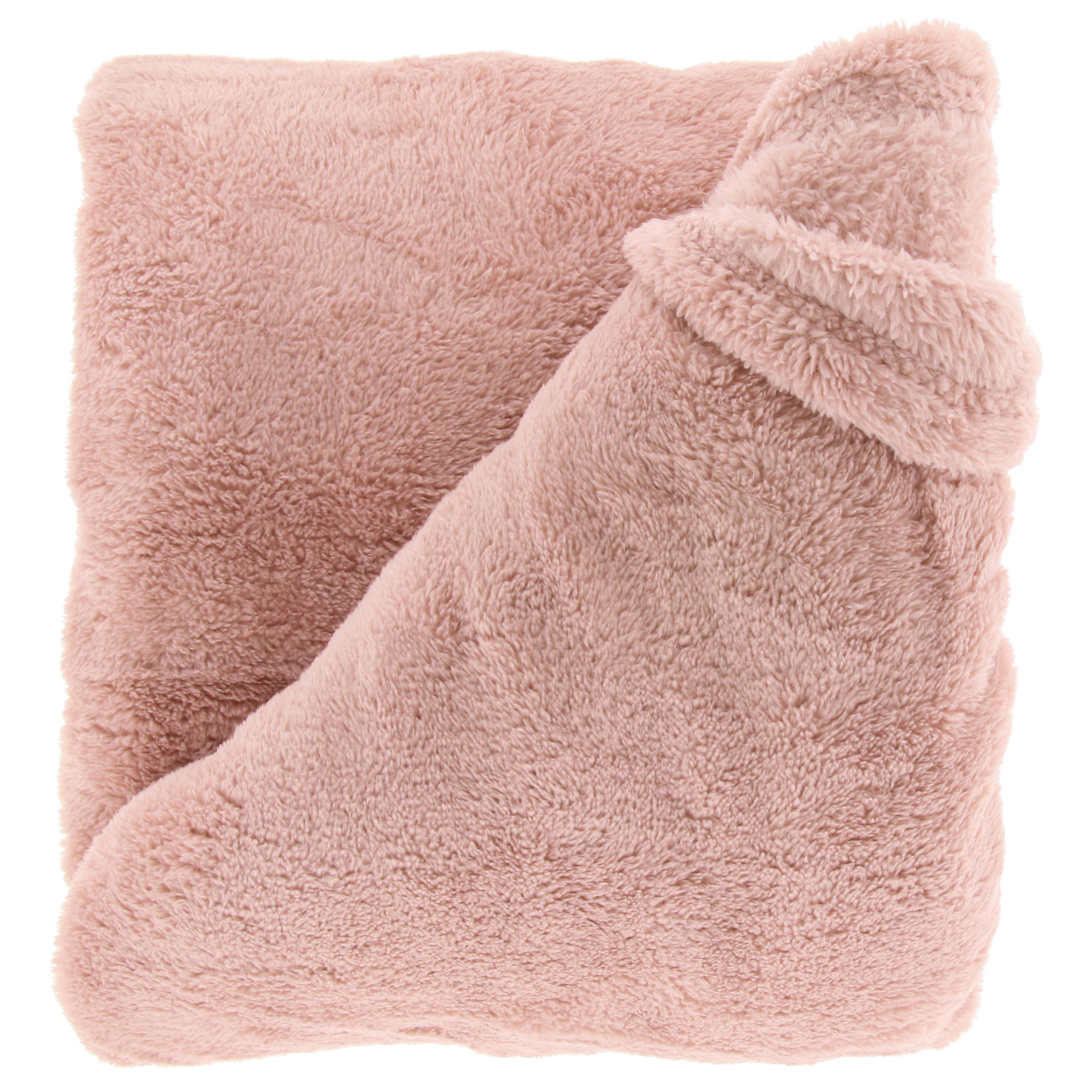 Justin plaid 150x200cm oud roze