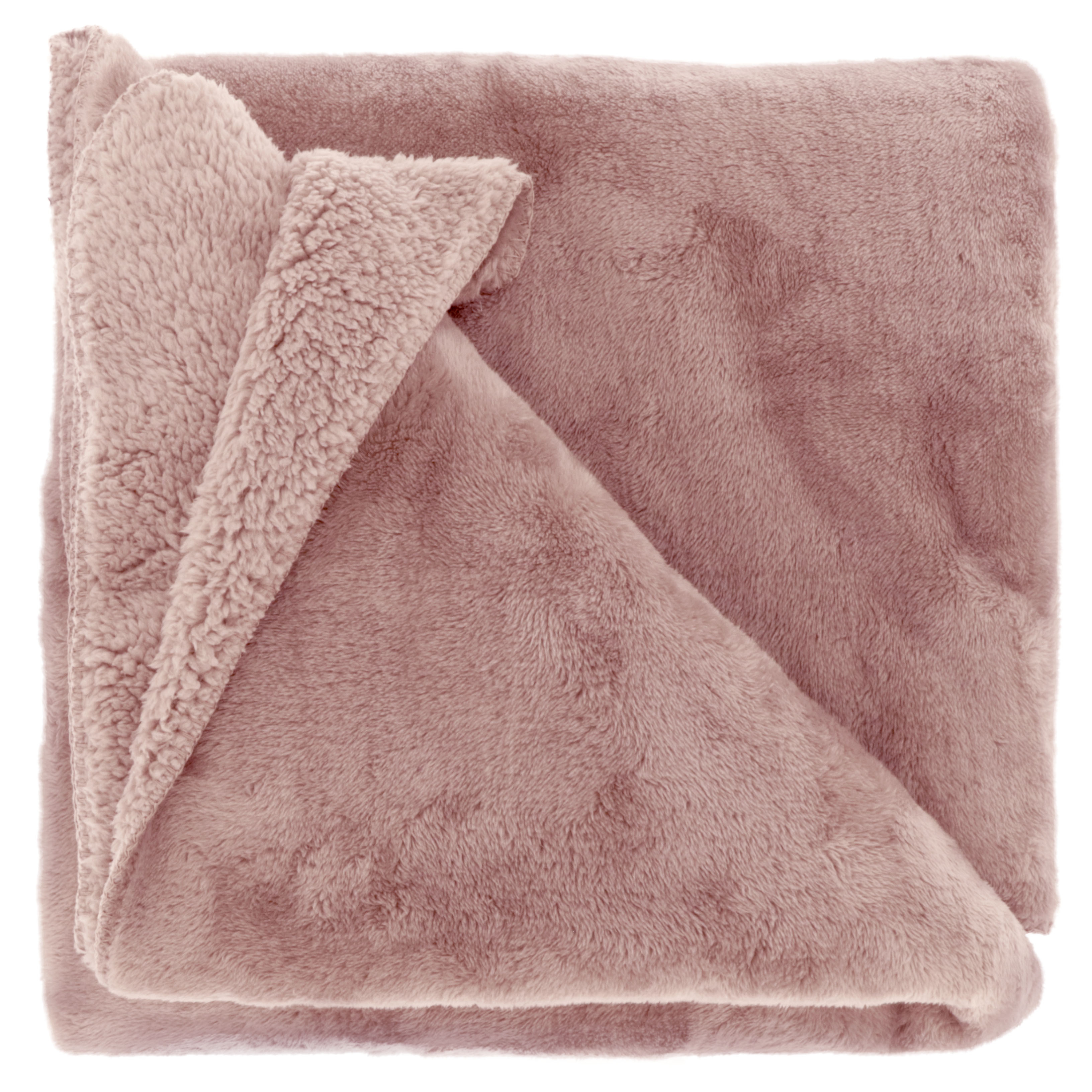Plaid Torvah 150x200cm old pink