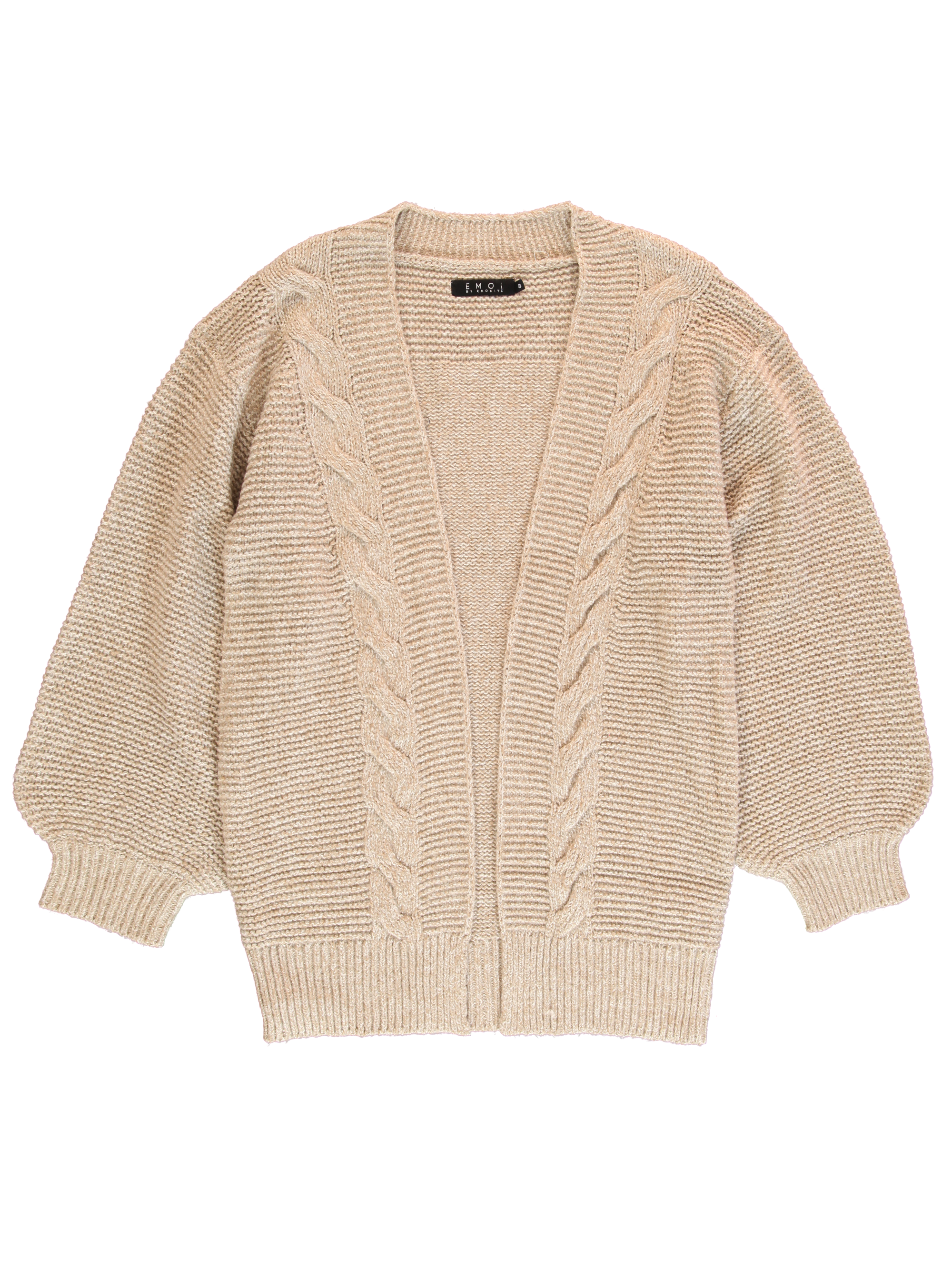 Emoi vest Carla pumice stone melange w4 - Pumice Stone Melange, L