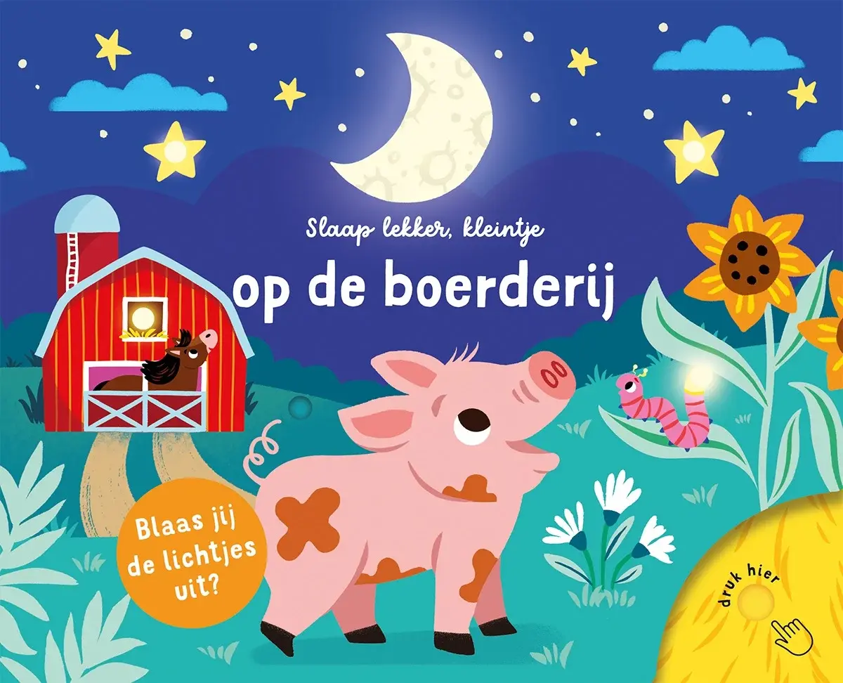 Slaap lekker kleintje, op de Boerderij