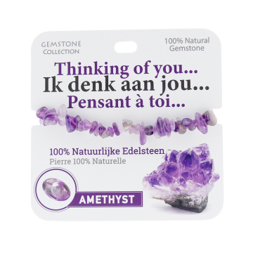 334025 Gemstone - Armband - Ik denk aan jou