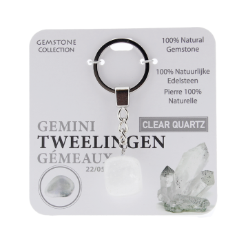333004 Gemstone - Sleutelhanger - Sterrenbeeld - Tweelingen