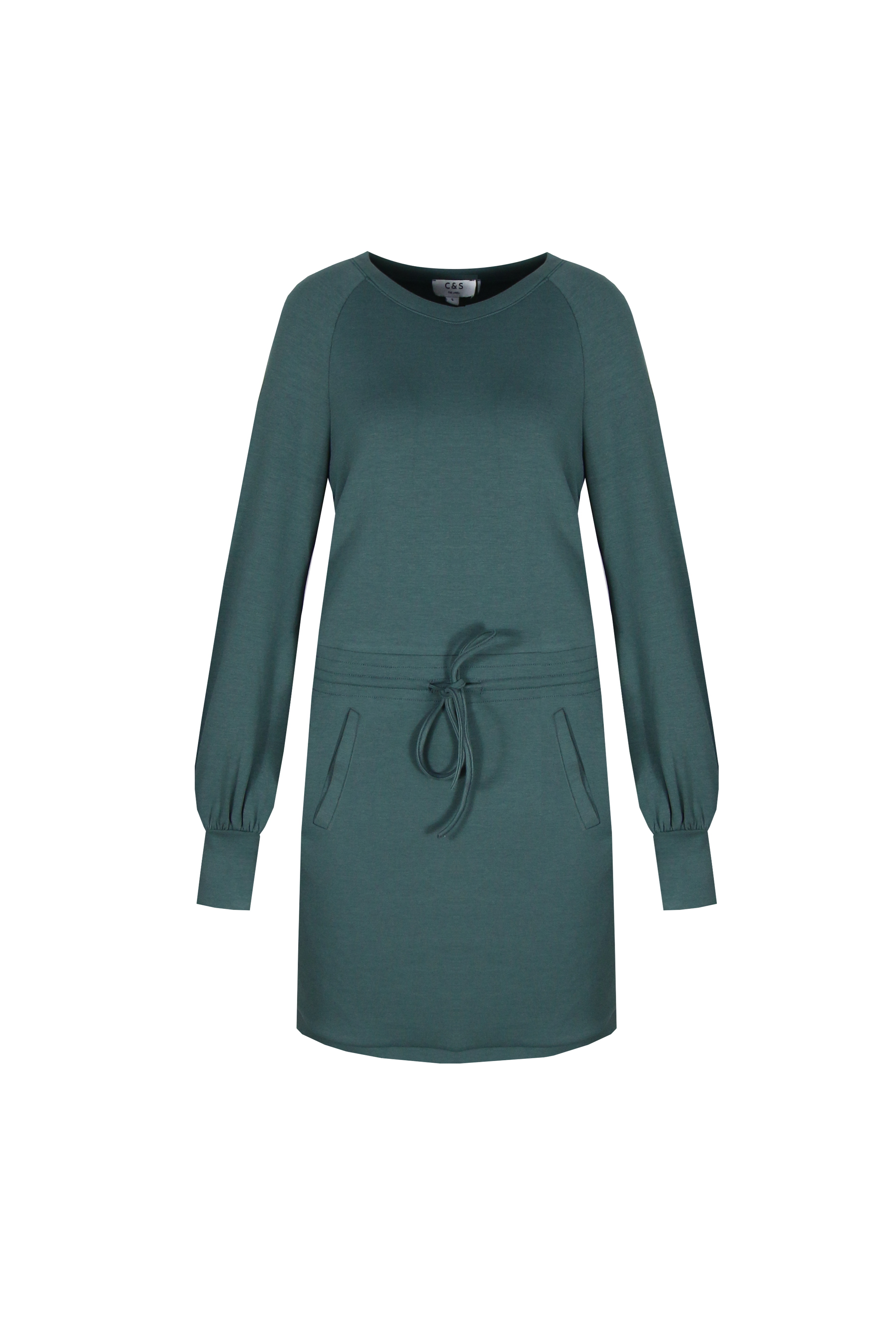 C&S Rana Dresses - Donker Jade, S