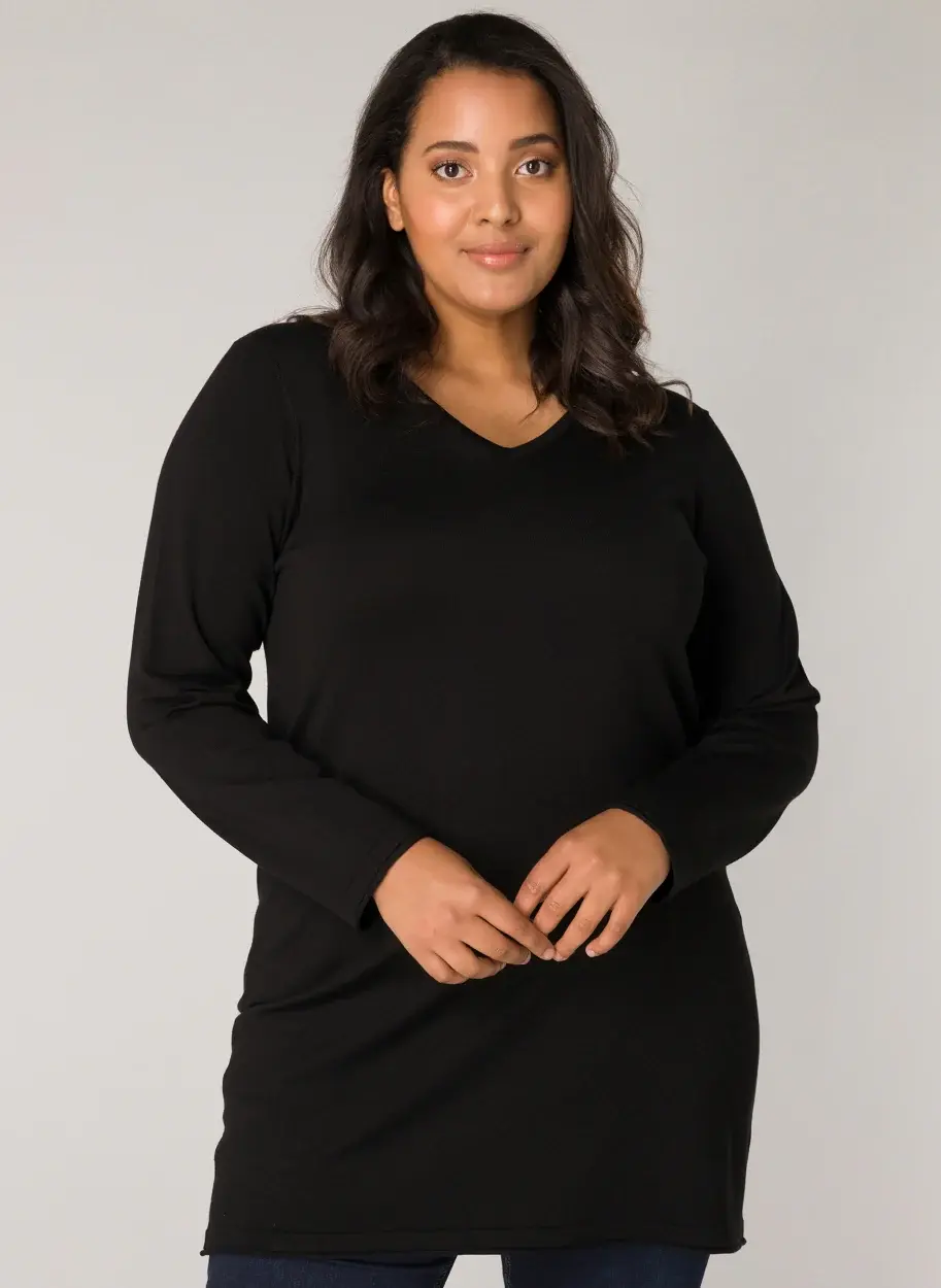Base level curvy Anine Long black - Black, 0(46)
