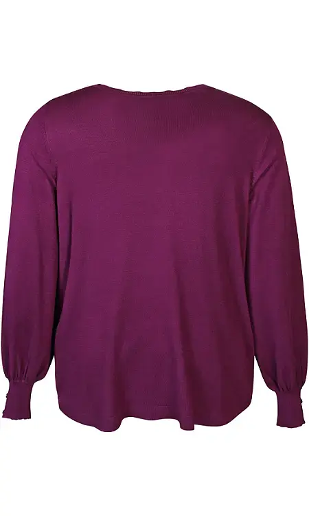 Sale Zhenzi Kogle 442-Pullover L/S plum f4