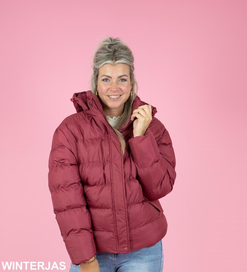 Emoi Winterjas rood w4