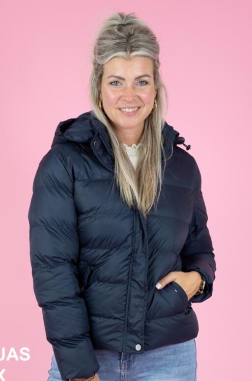 Emoi winterjas blauw w4