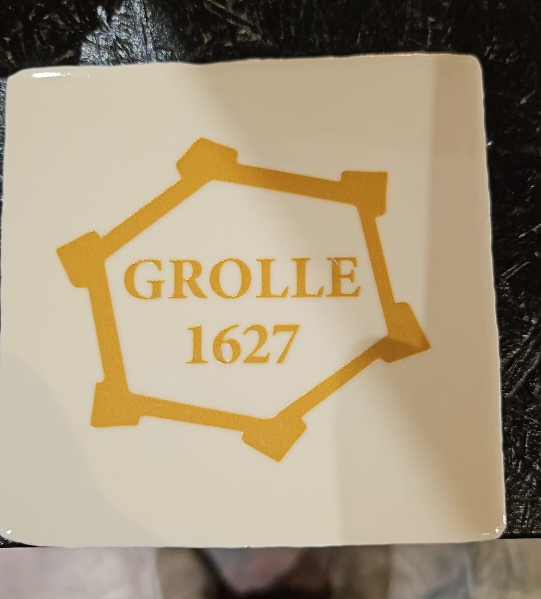 Tegeltje Grolle 1627 Creme