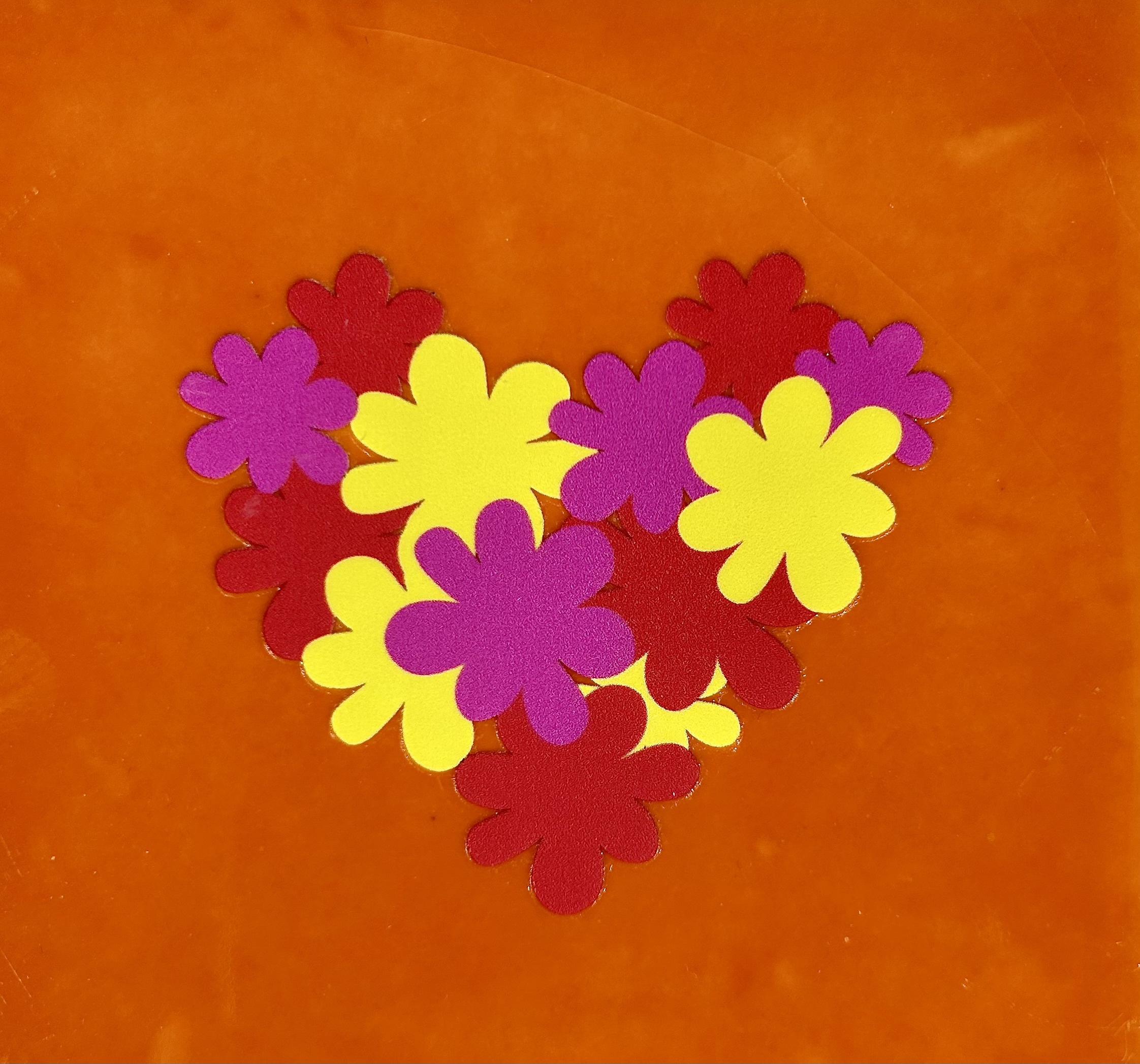 Tegeltje Bloemhart Oranje