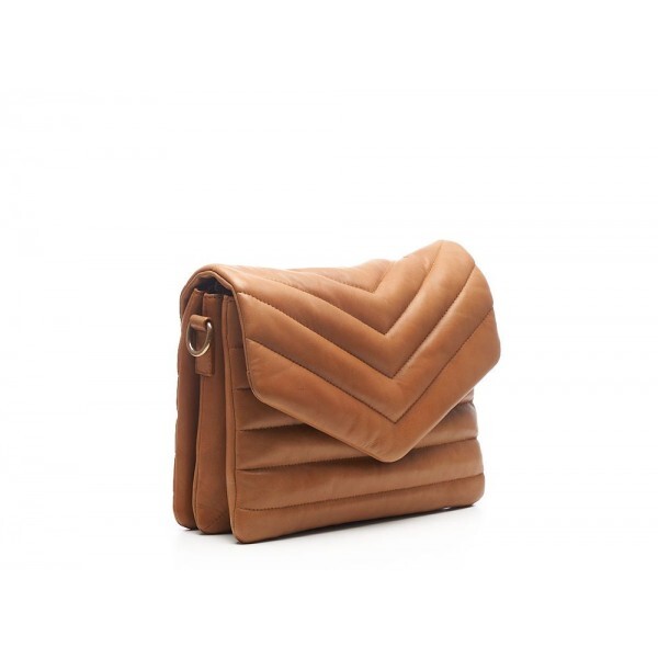 Chabo Valencia Padded Handbag camel