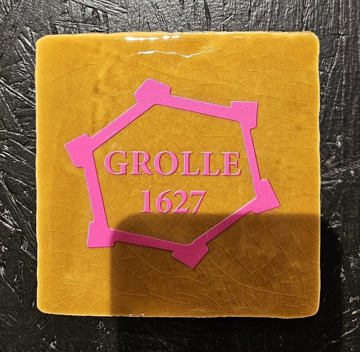 Tegeltje Grolle 1627 Oker