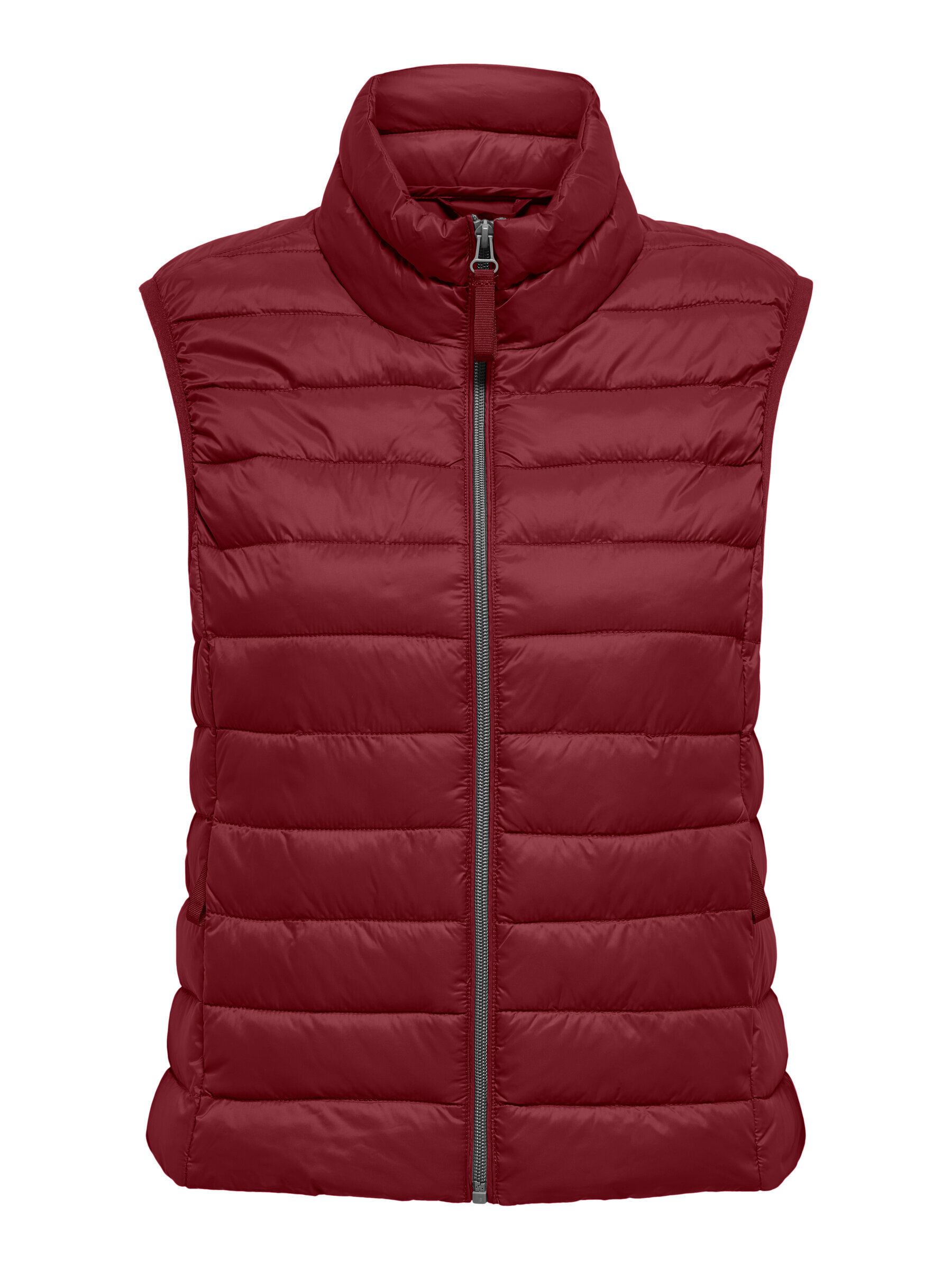 Only ck CARTAHIA LW QUILTED WAISTCOAT OTW pf5 - Cabernet, L-50/52