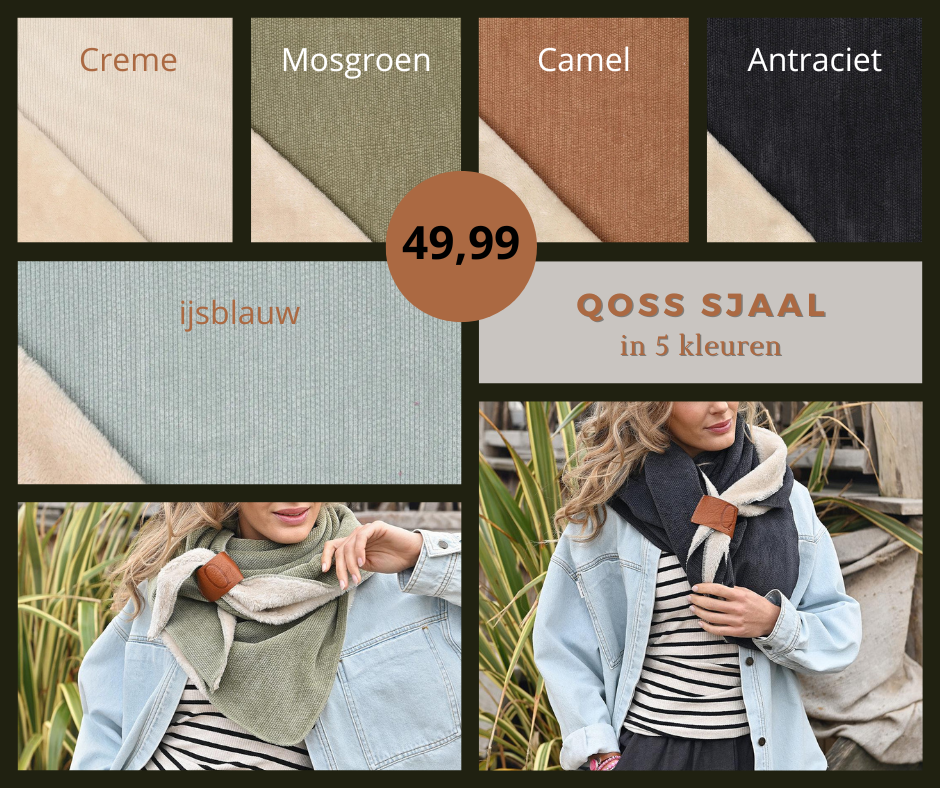 Qoss Triangelsjaal - Afbeelding 8