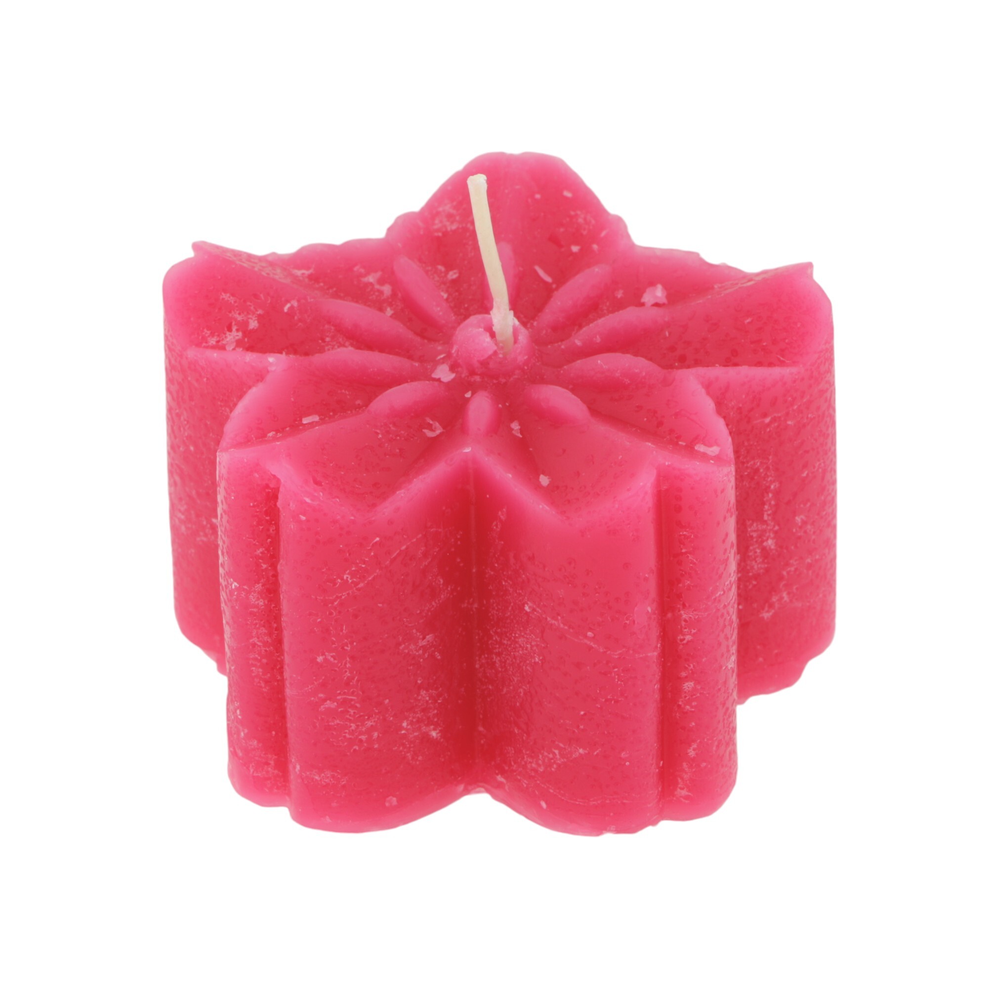 Deco Kaars Blossom  fuchsia